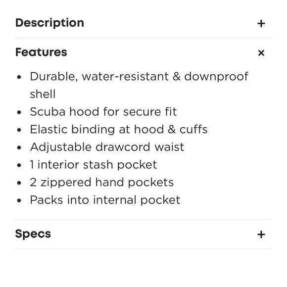 Cotopaxi Fuego Down Coat NWOT - Picture 7 of 8